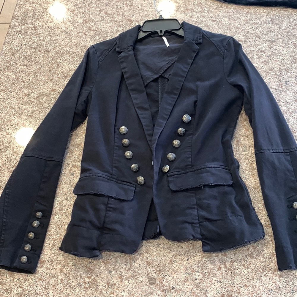 Free people size XS blazer. Military blazer
